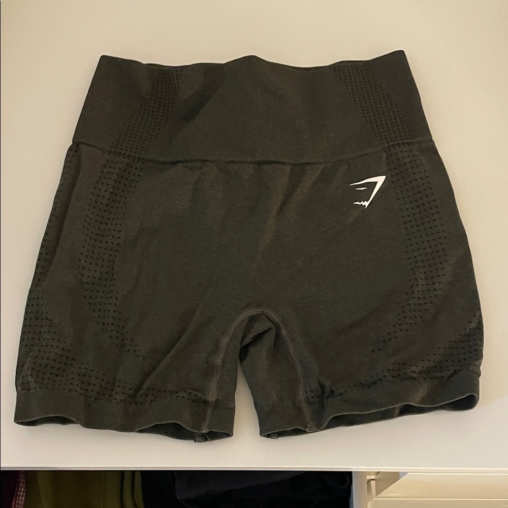 Gymshark Women's Charcoal Bike Shorts